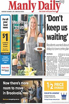 Manly Daily - November 6th 2019