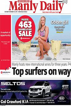 Manly Daily - November 16th 2019