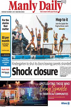 Manly Daily - December 4th 2019