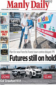 Manly Daily - December 21st 2019