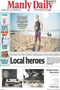 Manly Daily - January 29th 2020