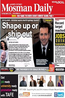 Mosman Daily - August 7th 2014