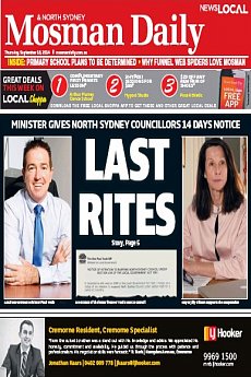 Mosman Daily - September 18th 2014
