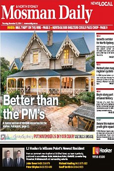 Mosman Daily - November 13th 2014