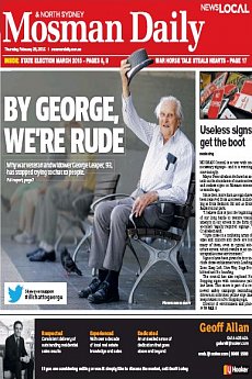Mosman Daily - February 26th 2015