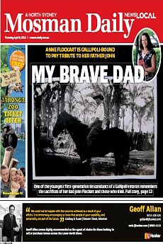 Mosman Daily - April 9th 2015