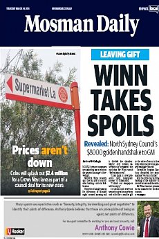 Mosman Daily - March 24th 2016