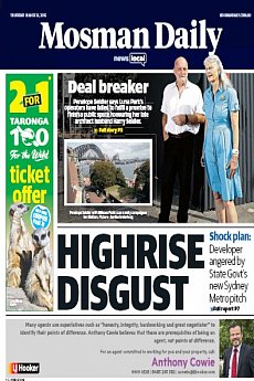 Mosman Daily - March 31st 2016