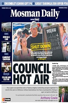 Mosman Daily - April 14th 2016