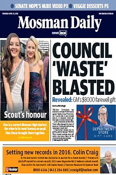 Mosman Daily - April 28th 2016