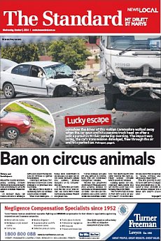 The Standard - MtDruitt/StMarys  - October 1st 2014