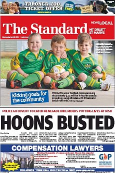 The Standard - MtDruitt/StMarys  - April 8th 2015