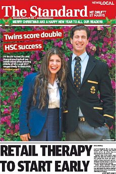 The Standard - MtDruitt/StMarys  - December 23rd 2015