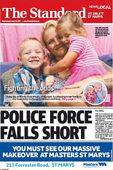The Standard - MtDruitt/StMarys  - January 13th 2016