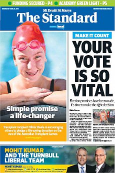 The Standard - MtDruitt/StMarys  - June 29th 2016