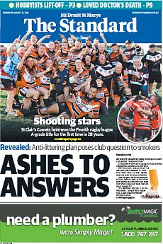 The Standard - MtDruitt/StMarys  - August 31st 2016