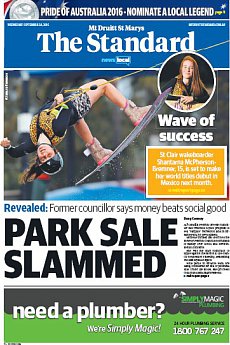 The Standard - MtDruitt/StMarys  - September 28th 2016