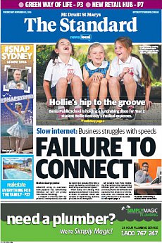 The Standard - MtDruitt/StMarys  - November 9th 2016