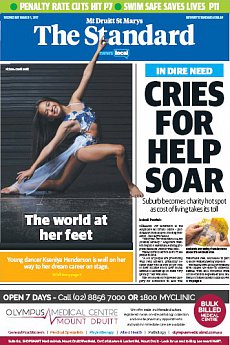 The Standard - MtDruitt/StMarys  - March 1st 2017