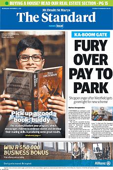 The Standard - MtDruitt/StMarys  - November 1st 2017