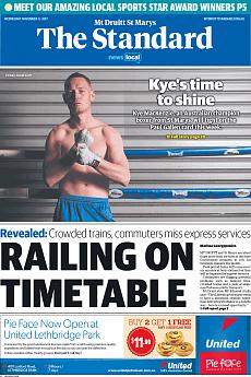 The Standard - MtDruitt/StMarys  - November 8th 2017