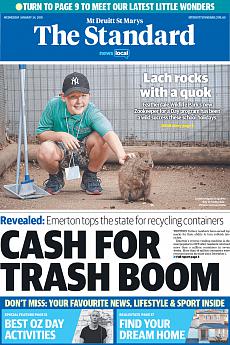 The Standard - MtDruitt/StMarys  - January 24th 2018