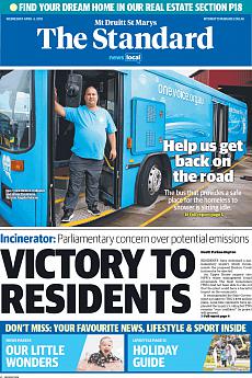 The Standard - MtDruitt/StMarys  - April 4th 2018