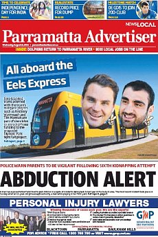 Parramatta Advertiser - August 12th 2015
