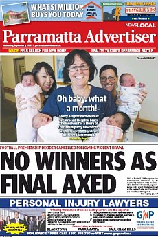 Parramatta Advertiser - September 9th 2015
