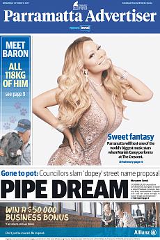 Parramatta Advertiser - October 11th 2017