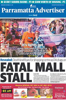 Parramatta Advertiser - November 28th 2018