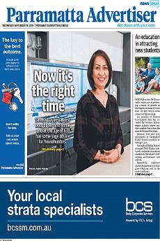 Parramatta Advertiser - September 18th 2019