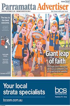 Parramatta Advertiser - September 25th 2019