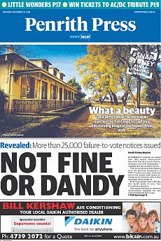 Penrith Press - September 13th 2018