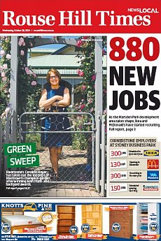Rouse Hill Times - October 29th 2014
