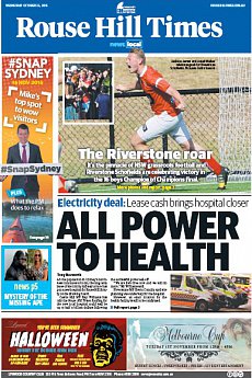 Rouse Hill Times - October 26th 2016