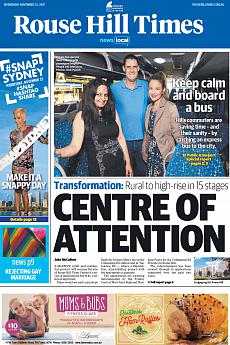 Rouse Hill Times - November 22nd 2017