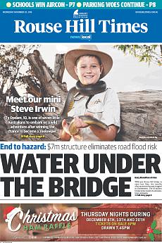 Rouse Hill Times - November 28th 2018