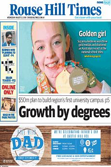 Rouse Hill Times - August 21st 2019