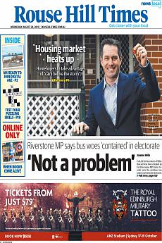 Rouse Hill Times - August 28th 2019