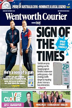 Wentworth Courier - September 7th 2016